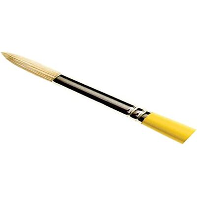 Winsor & Newton 5869006 Umělec – Chunking Prasečí štětiny štětec na olejové barvy, vysoká absorpce barev, rovnoměrné vyzařování barev – kulatý štětec č. 6, dlouhá rukojeť Winsor & Newton 5869006 Umělec – Chunking Prasečí štětiny štětec na olejové barvy, vysoká absorpce barev, rovnoměrné vyzařování barev – kulatý štětec č. 6, dlouhá rukojeť