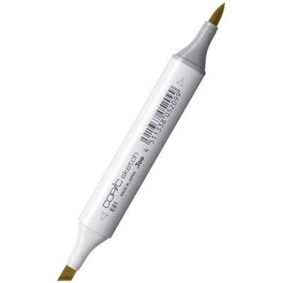 Copic Sketch Marker E81 (Ivory) profesionální zvýrazňovač alkoholu Doplňovací štětcový popisovač, s dvojitým hrotem 358 barev snadno míchatelný, odolný proti rozmazání + rychle schnoucí Copic Sketch Marker E81 (Ivory) profesionální zvýrazňovač alkoholu Doplňovací štětcový popisovač, s dvojitým hrotem 358 barev snadno míchatelný, odolný proti rozmazání + rychle schnoucí