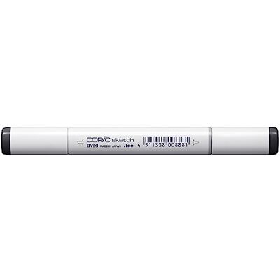 Copic Sketch Marker typ BV 29, Slate, profesionální popisovač štětců, se super bush špičkou a středním hrotem Copic Sketch Marker typ BV 29, Slate, profesionální popisovač štětců, se super bush špičkou a středním hrotem