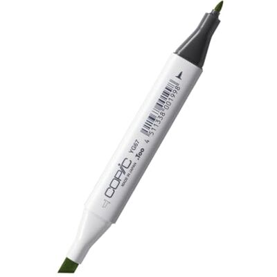 Copic Classic Marker YG67 (Moss) profesionální zvýrazňovač alkoholu Doplňovací, s dvojitým hrotem na výběr 214 barev snadno se míchá, odolná proti rozmazání + rychleschnoucí Made in Japan Copic Classic Marker YG67 (Moss) profesionální zvýrazňovač alkoholu Doplňovací, s dvojitým hrotem na výběr 214 barev snadno se míchá, odolná proti rozmazání + rychleschnoucí Made in Japan