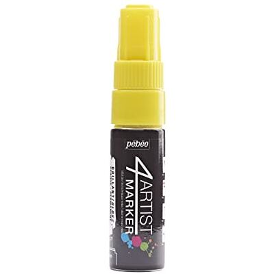 PEBEO 580202 4 umělecké značkovače, kov, žlutý PEBEO 580202 4 umělecké značkovače, kov, žlutý