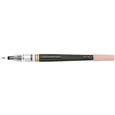 Pentel XGFL-116X Colour Brush, jedinečný štětec naplněný akvarelovým inkoustem, světle oranžová, 1 kus Pentel XGFL-116X Colour Brush, jedinečný štětec naplněný akvarelovým inkoustem, světle oranžová, 1 kus