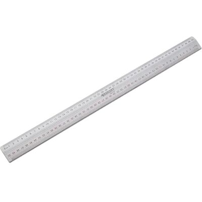 Westcott E-10113 00 Krejčovské pravítko z kovu, stříbrné, 50 cm (1 kus) Westcott E-10113 00 Krejčovské pravítko z kovu, stříbrné, 50 cm (1 kus)