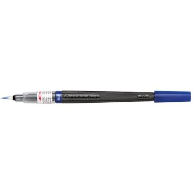 Pentel XGFL-103X Colour Brush, jedinečný štětec naplněný akvarelovým inkoustem, modrý, 1 kus Pentel XGFL-103X Colour Brush, jedinečný štětec naplněný akvarelovým inkoustem, modrý, 1 kus