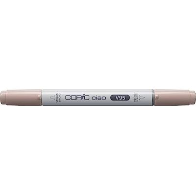 Copic Ciao Marker Typ V 95, Light Grape, univerzální zvýrazňovač rozvržení, se středně širokou a štětcovou špičkou Copic Ciao Marker Typ V 95, Light Grape, univerzální zvýrazňovač rozvržení, se středně širokou a štětcovou špičkou