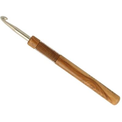 Addi Nature Häkelnadeln aus Olivenholz 15 cm 6 mm 1 Stück Addi Nature Häkelnadeln aus Olivenholz 15 cm 6 mm 1 Stück