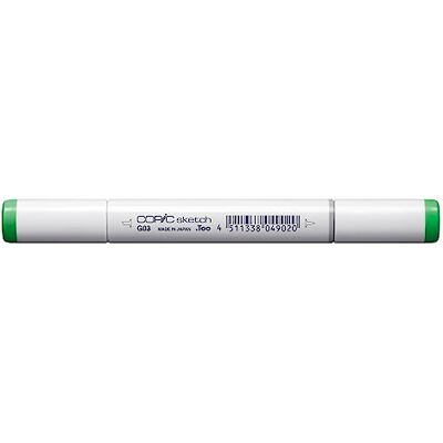 Copic Sketch Marker typ G 03, Meadow Green, profesionální značkovač, se super bush špičkou a středním hrotem Copic Sketch Marker typ G 03, Meadow Green, profesionální značkovač, se super bush špičkou a středním hrotem