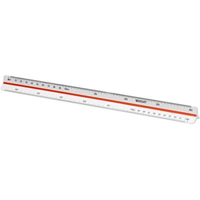 Westcott E-10160 00 Reduktionsmaßstab Vermessung 2, Kunststoff, 30 cm, Weiß Westcott E-10160 00 Reduktionsmaßstab Vermessung 2, Kunststoff, 30 cm, Weiß