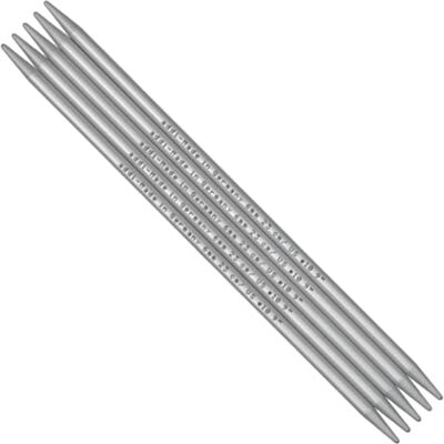 Addi AD2017015-2. 50 podvazkové pletací jehlice, perlově šedá, 2,5/15 cm, 5 Addi AD2017015-2. 50 podvazkové pletací jehlice, perlově šedá, 2,5/15 cm, 5