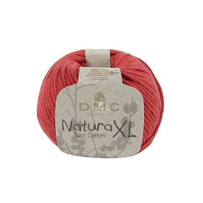 DMC Natura Just Cotton XL, 100% Baumwolle ideal für Strick- und Häkelarbeiten 100 g, 75 m, 23 Farben DMC Natura Just Cotton XL, 100% Baumwolle ideal für Strick- und Häkelarbeiten 100 g, 75 m, 23 Farben