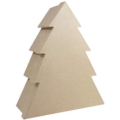 décopatch BT057C Schachtel Pappmaché 10x25x29,5cm Kartonbraun décopatch BT057C Schachtel Pappmaché 10x25x29,5cm Kartonbraun