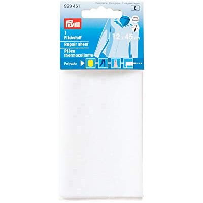Prym Nažehlovací záplata, 12 x 45 cm, černá Prym Nažehlovací záplata, 12 x 45 cm, černá