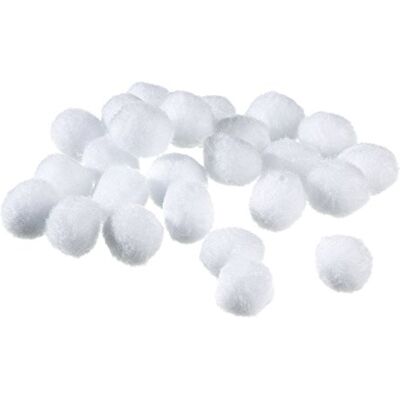 efco – Pompons 20 mm 25 ks bílá, polyamid efco – Pompons 20 mm 25 ks bílá, polyamid