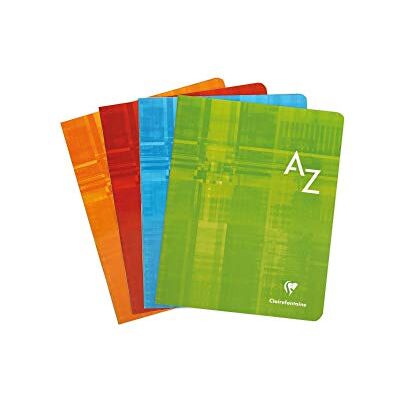 Clairefontaine 63748AMZC – sada se 2 sešity pro vokalby, 48 listů, 17 × 22 cm, 90 g, francouzská linka, 1 sada, barevně tříděné Clairefontaine 63748AMZC – sada se 2 sešity pro vokalby, 48 listů, 17 × 22 cm, 90 g, francouzská linka, 1 sada, barevně tříděné