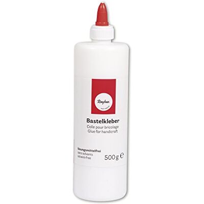 Rayher Bastelkleber mit Dosierverschluss, Flasche 500g, 3340900 Rayher Bastelkleber mit Dosierverschluss, Flasche 500g, 3340900