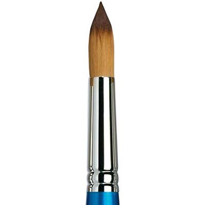 Winsor & Newton 5301024 Cotman štětec na akvarelové syntetické vlasy – série 111 – kulatý štětec, krátká násada s vynikající pružností, barevnou nosností a přesností bodů – č. 24–17 mm Winsor & Newton 5301024 Cotman štětec na akvarelové syntetické vlasy – série 111 – kulatý štětec, krátká násada s vynikající pružností, barevnou nosností a přesností bodů – č. 24–17 mm