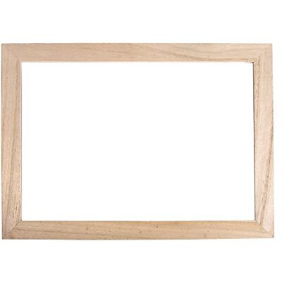 Rayher Holz Rahmen mit doppeltem Acrylglas, 35x26x0,7cm, Bilderrahmen, Objektrahmen mit zwei Glasscheiben, Holz FSC zertifiziert, 62801000, Braun Rayher Holz Rahmen mit doppeltem Acrylglas, 35x26x0,7cm, Bilderrahmen, Objektrahmen mit zwei Glasscheiben, Holz FSC zertifiziert, 62801000, Braun