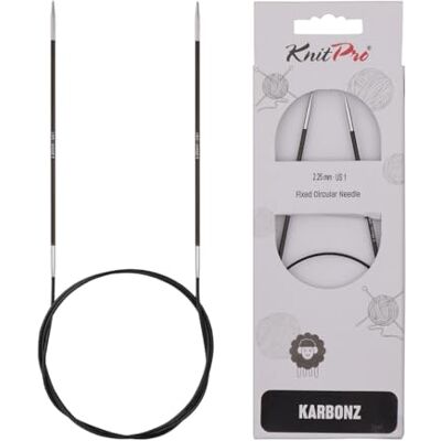 KnitPro Karbonz kruhová pletací jehlice 16" (40 cm) 2,25 mm KnitPro Karbonz kruhová pletací jehlice 16" (40 cm) 2,25 mm