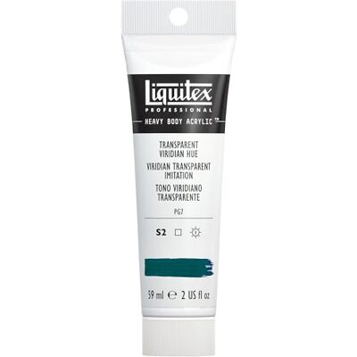 Liquitex Akrylová barva 1045327 Professional Heavy Body v umělecké kvalitě s vynikající stálostí na světle v tvrdé konzistenci, tuba 59 ml – Viridian transparentní imit. Liquitex Akrylová barva 1045327 Professional Heavy Body v umělecké kvalitě s vynikající stálostí na světle v tvrdé konzistenci, tuba 59 ml – Viridian transparentní imit.
