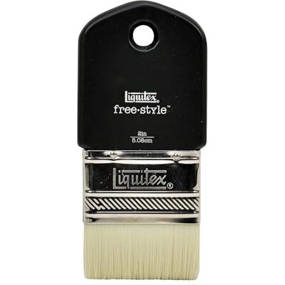 Liquitex 1301002 Free Style XL štětec pro umělce, dlouhá životnost, stabilní tvar z vysoce kvalitního syntetického vlákna pro plnou kontrolu při nanášení barvy. Paddle Brush – 2 palce Liquitex 1301002 Free Style XL štětec pro umělce, dlouhá životnost, stabilní tvar z vysoce kvalitního syntetického vlákna pro plnou kontrolu při nanášení barvy. Paddle Brush – 2 palce