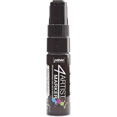 PEBEO 580224 4 Artist Marker, Metall, schwarz PEBEO 580224 4 Artist Marker, Metall, schwarz