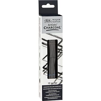 Winsor & Newton 7005175 kreslicí uhlí, 12dílná sada, tříděné Winsor & Newton 7005175 kreslicí uhlí, 12dílná sada, tříděné