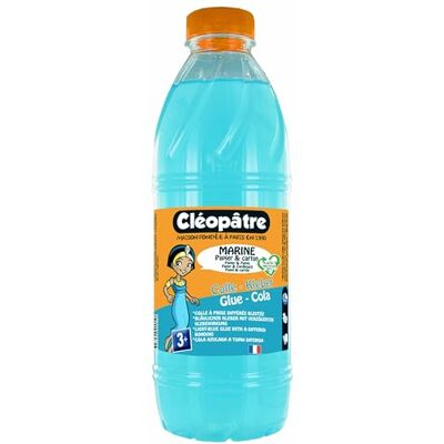Cléopâtre Cléopatre Marine lepidlo doplňovací balení opožděné nastavení, ideální pro děti od 3 let snadné použití bez rozpouštědel, čištění na bázi vody - 1 kg Cléopâtre Cléopatre Marine lepidlo doplňovací balení opožděné nastavení, ideální pro děti od 3 let snadné použití bez rozpouštědel, čištění na bázi vody - 1 kg