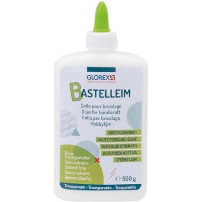 GLOREX 6 8090 813 – univerzální lepidlo pro kutily, univerzální lepidlo, láhev s obsahem 500 g, bez rozpouštědel, omyvatelná, transparentně schnoucí, pro všechny běžné materiály GLOREX 6 8090 813 – univerzální lepidlo pro kutily, univerzální lepidlo, láhev s obsahem 500 g, bez rozpouštědel, omyvatelná, transparentně schnoucí, pro všechny běžné materiály