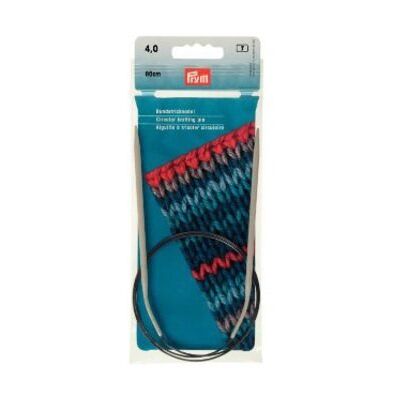 Prym 211264 kruhové pletací jehlice ALU 80 cm 4,00 mm šedé Prym 211264 kruhové pletací jehlice ALU 80 cm 4,00 mm šedé