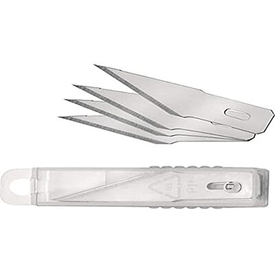 Westcott E-84011 00 Ersatzklingen für Skalpellmesser Box mit 10 Stück Westcott E-84011 00 Ersatzklingen für Skalpellmesser Box mit 10 Stück