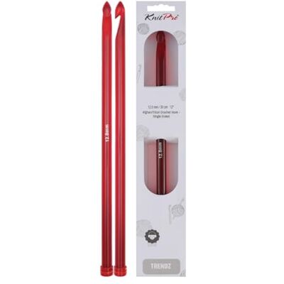 KnitPro Tunisské jehlice Trendz (30 cm, 12,00 mm) – 1 kus KnitPro Tunisské jehlice Trendz (30 cm, 12,00 mm) – 1 kus