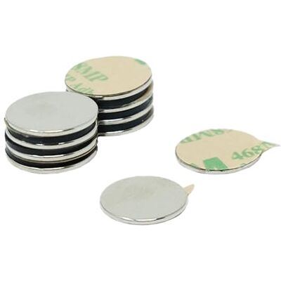 FIRST4MAGNETS Lepidlo N42 Neodym – magnet pro umění, řemesla, výrobu modelů, kutily, hobby – průměr 15 mm x 1 mm – 1,1 kg tah – sever – balení 10 FIRST4MAGNETS Lepidlo N42 Neodym – magnet pro umění, řemesla, výrobu modelů, kutily, hobby – průměr 15 mm x 1 mm – 1,1 kg tah – sever – balení 10