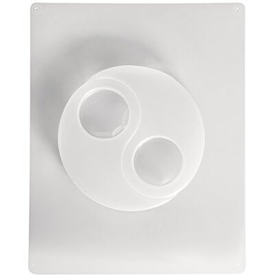 Rayher 3672900 Odlévací forma: Stojan na čajovou svíčku Yin Yang, 2 motivy, 12 x 8 cm Rayher 3672900 Odlévací forma: Stojan na čajovou svíčku Yin Yang, 2 motivy, 12 x 8 cm