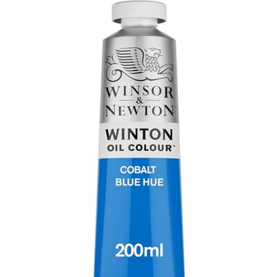 Winsor & Newton 1437179 Winton, jemná kvalitní olejová barva – 200ml tuba s rovnoměrnou konzistencí, odolná vůči světlu, vysoká krycí schopnost, bohatá na barevné pigmenty – kobaltově modrý barevný Winsor & Newton 1437179 Winton, jemná kvalitní olejová barva – 200ml tuba s rovnoměrnou konzistencí, odolná vůči světlu, vysoká krycí schopnost, bohatá na barevné pigmenty – kobaltově modrý barevný