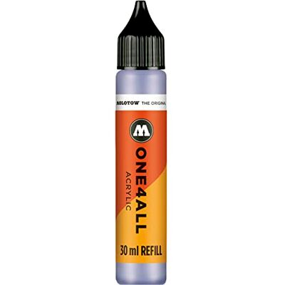 Molotow ONE4ALL Refill Acryl, barva 209 modrá fialová pastelová 30 ml, náhradní inkoust pro permanentní zvýrazňovač Molotow ONE4ALL Refill Acryl, barva 209 modrá fialová pastelová 30 ml, náhradní inkoust pro permanentní zvýrazňovač