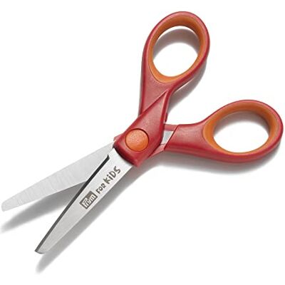 Prym 611446 Dětské nůžky pro děti' 4'' 10 cm rukojeť modrá/červená Prym 611446 Dětské nůžky pro děti' 4'' 10 cm rukojeť modrá/červená
