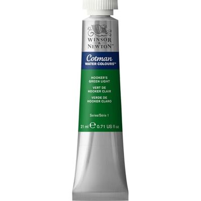 Winsor & Newton Akvarelové barvy 0308314 Cotman Hooker's zelená světlá 21 ml tuba, živé studiové vodní barvy, vysoce kvalitní pigmenty a velmi dobré zpracovatelské vlastnosti Winsor & Newton Akvarelové barvy 0308314 Cotman Hooker's zelená světlá 21 ml tuba, živé studiové vodní barvy, vysoce kvalitní pigmenty a velmi dobré zpracovatelské vlastnosti