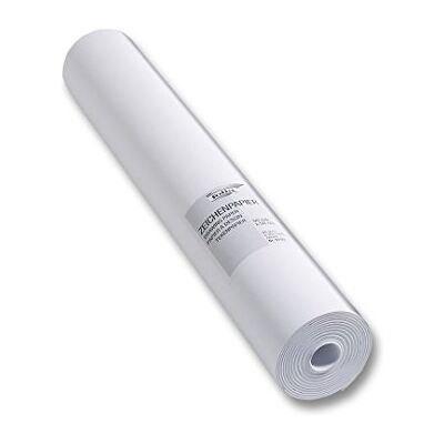 Folia 8150 Role papíru na kreslení, 80 g / m², 50 cm x 50 m, bílá mnoho místa pro kreativní nápady Folia 8150 Role papíru na kreslení, 80 g / m², 50 cm x 50 m, bílá mnoho místa pro kreativní nápady