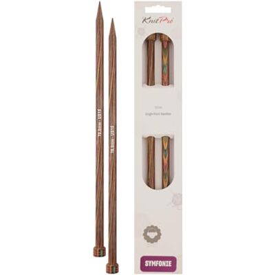 KnitPro Symfonie dlouhé jehly 10" (25 cm) 10 mm KnitPro Symfonie dlouhé jehly 10" (25 cm) 10 mm