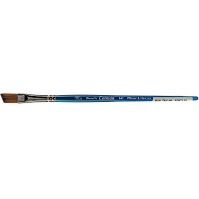 Winsor & Newton Cotman akvarelový štětec na malování, dřevo, transparentní, 10 mm 3/8 zkosený štětec Winsor & Newton Cotman akvarelový štětec na malování, dřevo, transparentní, 10 mm 3/8 zkosený štětec