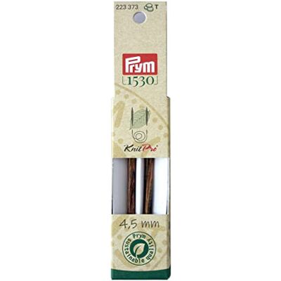 Prym 223373 Hroty pletací jehlice přírodní krátké 8,7 cm 4,50 mm Prym 223373 Hroty pletací jehlice přírodní krátké 8,7 cm 4,50 mm