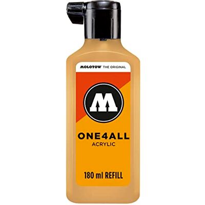 Molotow ONE4ALL Refill Acryl, barva 009 sahara béžová světlá 180 ml, plnicí inkoust pro permanentní zvýrazňovač Molotow ONE4ALL Refill Acryl, barva 009 sahara béžová světlá 180 ml, plnicí inkoust pro permanentní zvýrazňovač