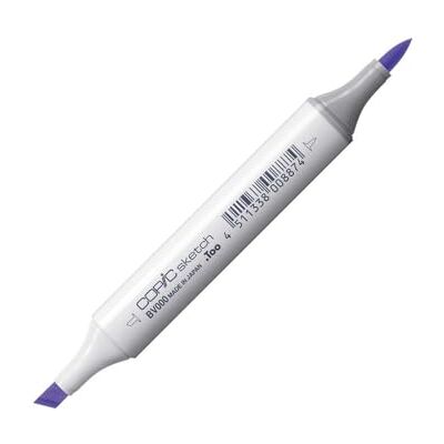Copic Sketch Marker Typ BV 000, Iridescent Mauve, profesionální značkovač, se super bush špičkou a středním hrotem Copic Sketch Marker Typ BV 000, Iridescent Mauve, profesionální značkovač, se super bush špičkou a středním hrotem