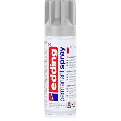 Edding 4-5200924 Permanentní Sprej 5200, 200 ml, světle šedá Edding 4-5200924 Permanentní Sprej 5200, 200 ml, světle šedá