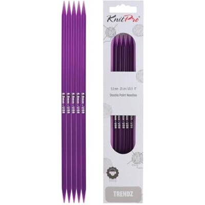 KnitPro Trendz jehličnaté hry 8" (20 cm) 5 mm KnitPro Trendz jehličnaté hry 8" (20 cm) 5 mm