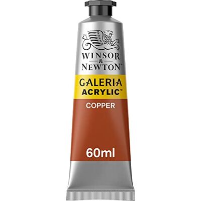 Winsor & Newton 2120214 Galeria akrylová barva, vysoká pigmentace, stálá na světle, konzistence, 60 ml tuba měď Winsor & Newton 2120214 Galeria akrylová barva, vysoká pigmentace, stálá na světle, konzistence, 60 ml tuba měď