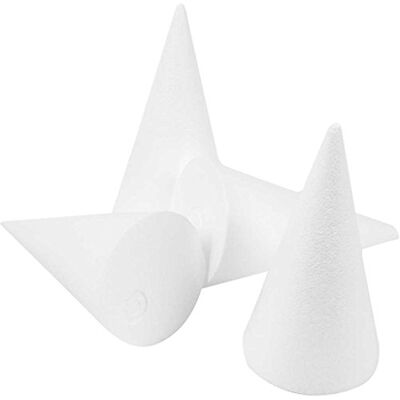 Creativ Kužel, 15 cm, polystyren, 25 ks. Creativ Kužel, 15 cm, polystyren, 25 ks.