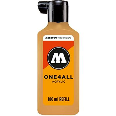Molotow ONE4ALL Refill akryl, barva 208 okrová hnědá světlá 180 ml, plnicí inkoust pro permanentní zvýrazňovač Molotow ONE4ALL Refill akryl, barva 208 okrová hnědá světlá 180 ml, plnicí inkoust pro permanentní zvýrazňovač