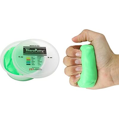 CanDo TheraPutty Antimikrobiální modelovací hmota 170 g zelená (medium) CanDo TheraPutty Antimikrobiální modelovací hmota 170 g zelená (medium)