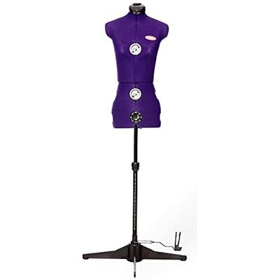 Prym 611754 adonna XS nastavitelná – velikost XS (hrudník 76–91, pas 56–71, boky 79–94 cm), 8dílná, výškově nastavitelná, šedá – s kulatým výstřihem a jehlovým polštářem Prym 611754 adonna XS nastavitelná – velikost XS (hrudník 76–91, pas 56–71, boky 79–94 cm), 8dílná, výškově nastavitelná, šedá – s kulatým výstřihem a jehlovým polštářem